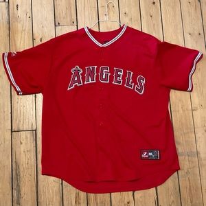 LA Angels Red Jersey - MLB